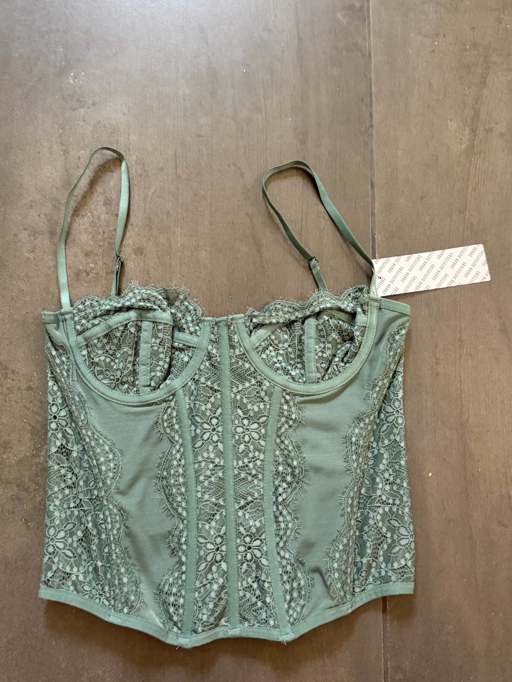 Out from under modern love lace corset